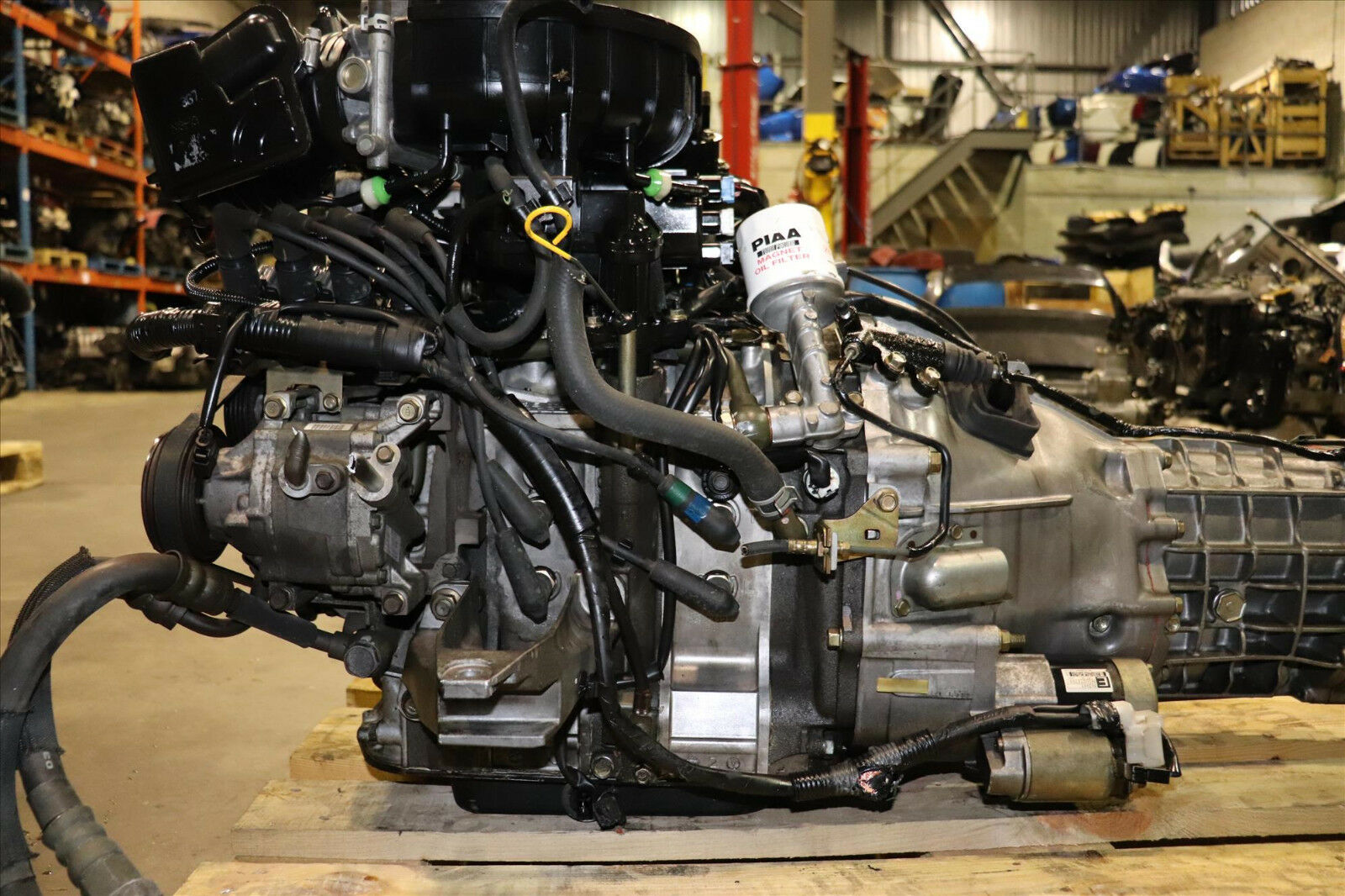 04-08 Mazda RX8 1.3L 13B 6-port Rotary Engine 6 Speed Manual Transmission JDM 3